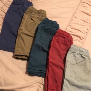Lot of 5 Cat and Jack Boys Shorts